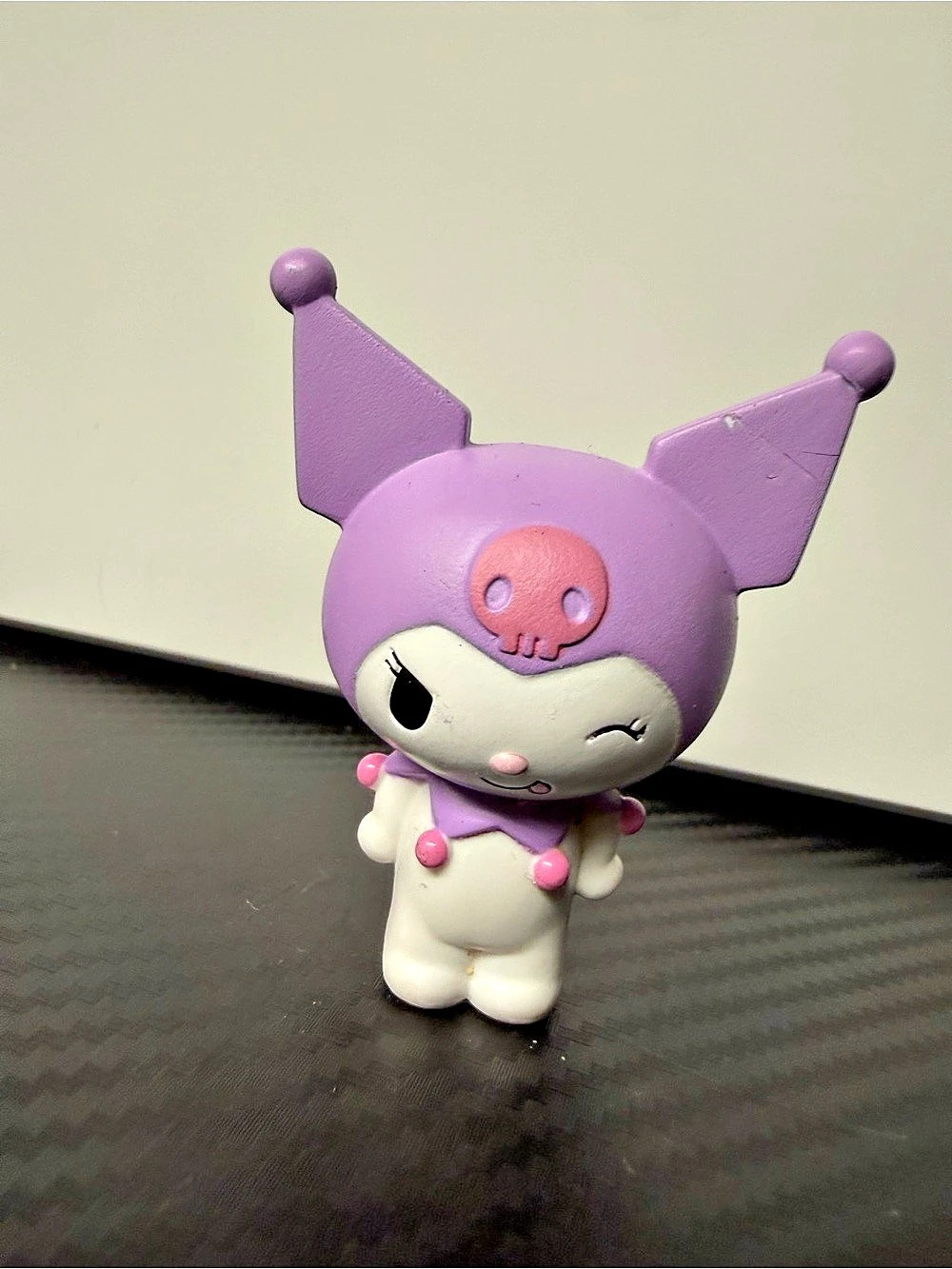 Sanrio Hello Kitty and Friends Kuromi Mini Figure Purple & White